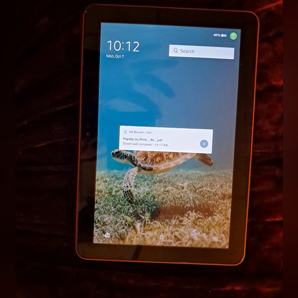 Amazon fire tablet